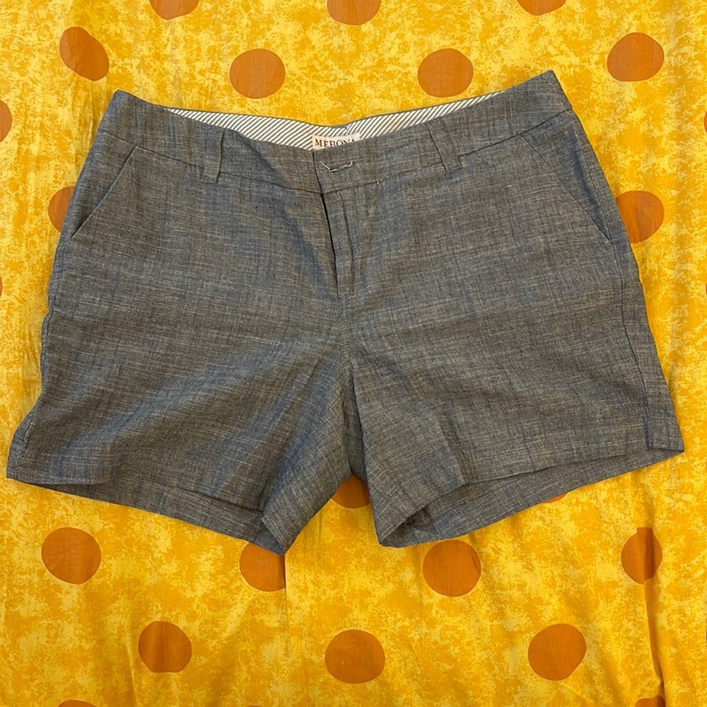 Merona Women’s Gray/Blue Shorts
